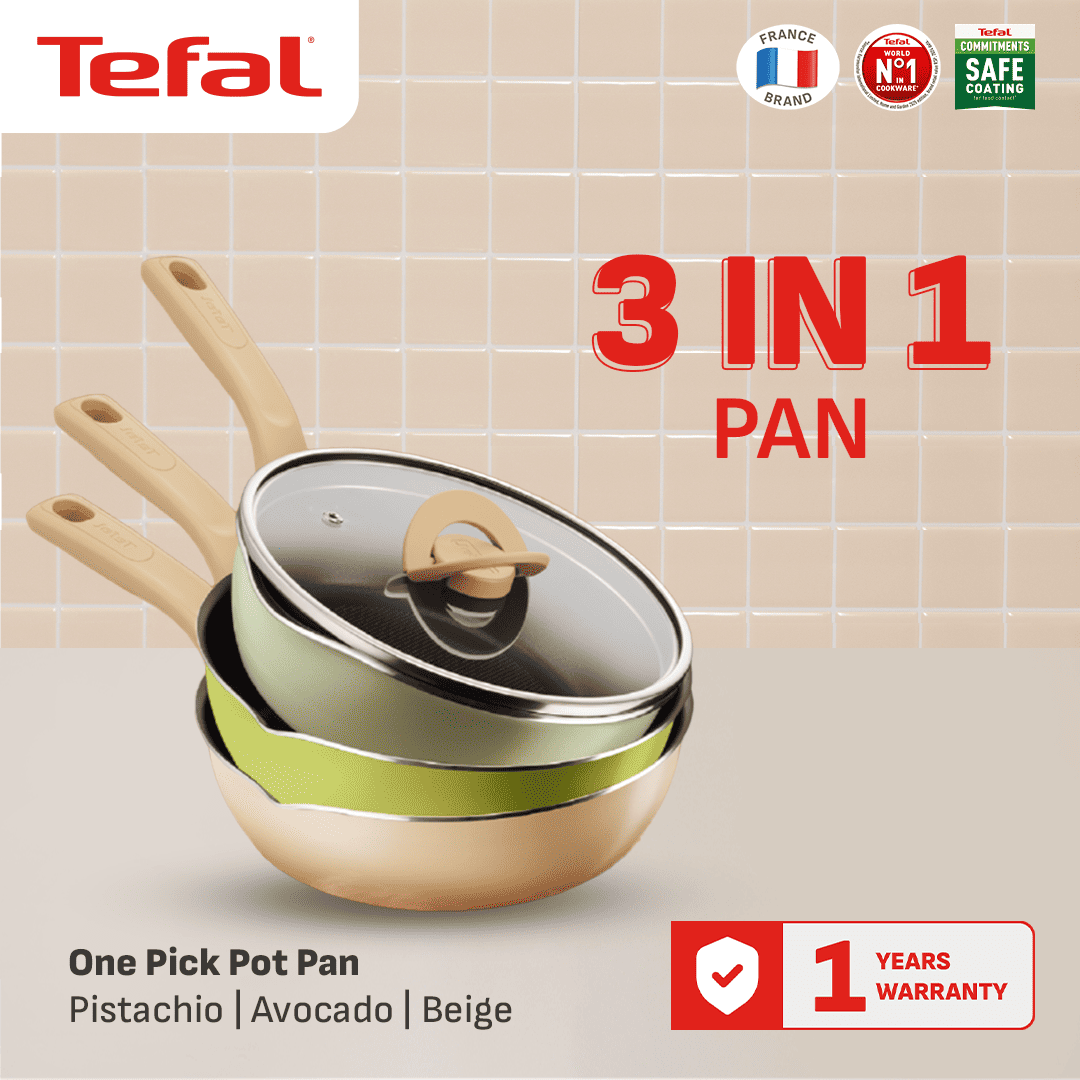 Wajan Serba Bisa OPPP 24cm+Tutup - Pistachio Green