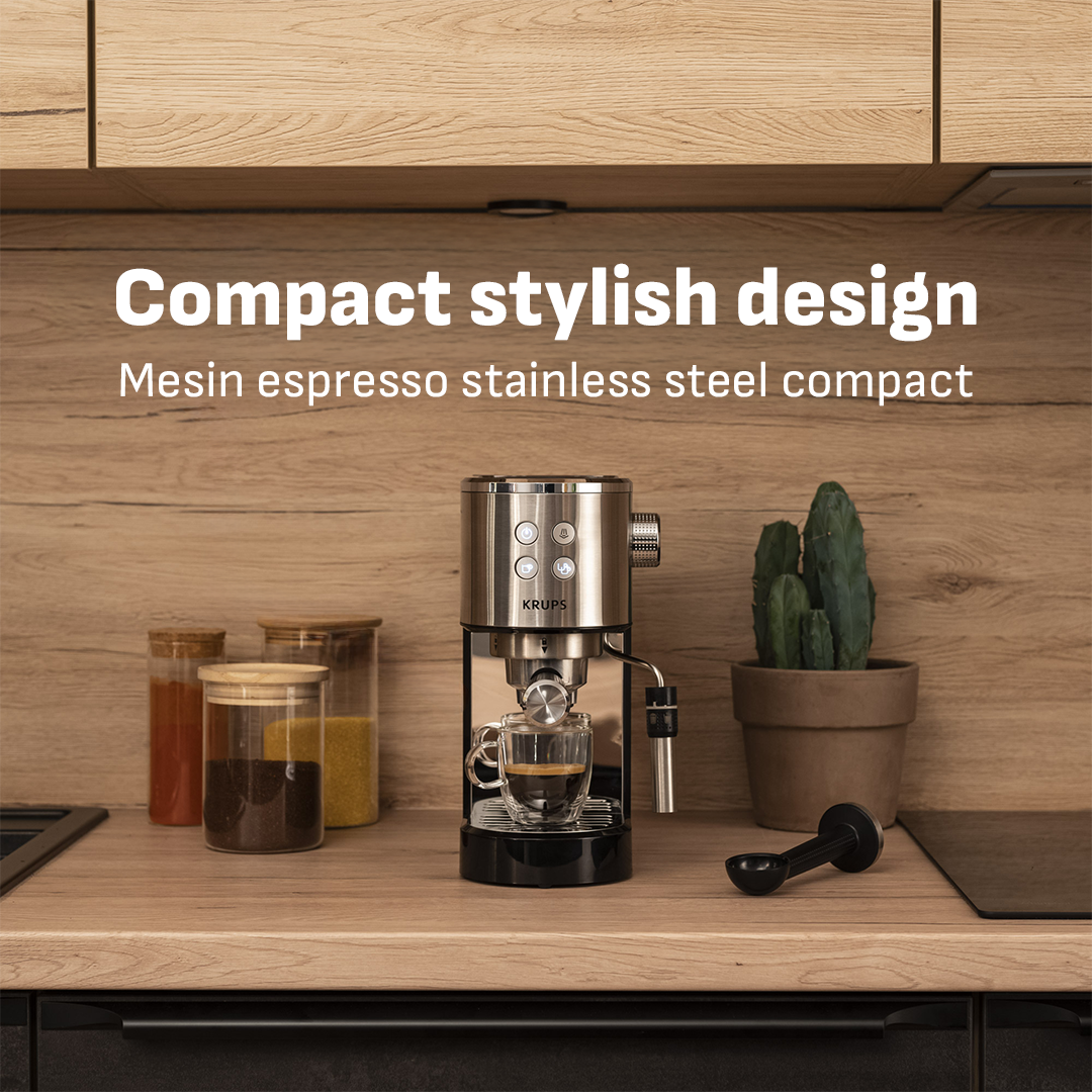 Krups Virtuoso Espresso Pump Coffee Machine