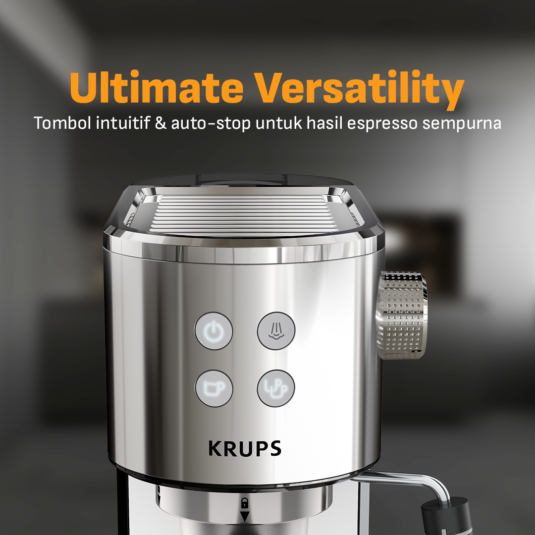 Krups Virtuoso Espresso Pump Coffee Machine