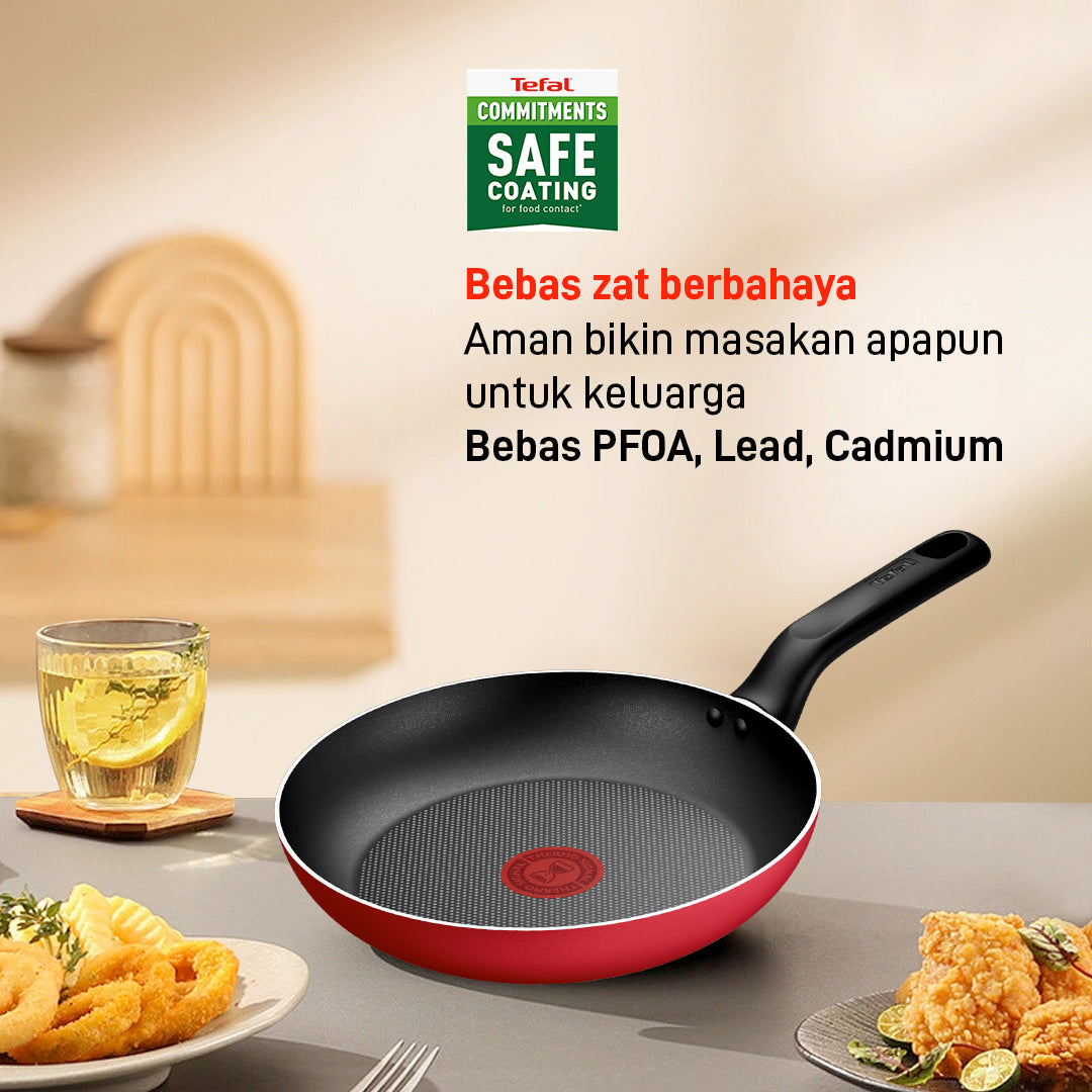 Ruby Frypan 28cm / Wajan Anti Lengket