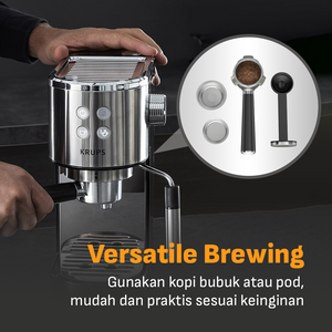 Krups Virtuoso Espresso Pump Coffee Machine