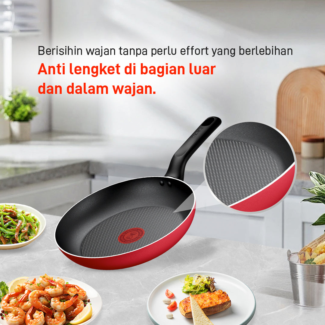 Ruby Frypan 28cm / Wajan Anti Lengket