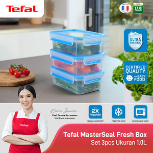 Tefal Masterseal Food Storage / Penyimpanan Makanan