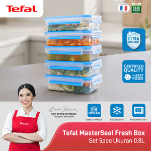 Tefal Masterseal Food Storage / Penyimpanan Makanan