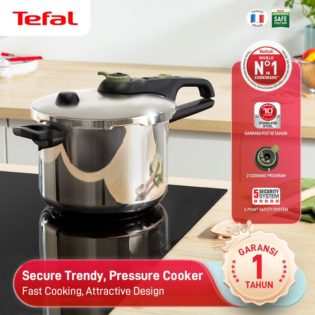 Panci Presto / Pressure Cooker Stainless Steel - 4 Liter