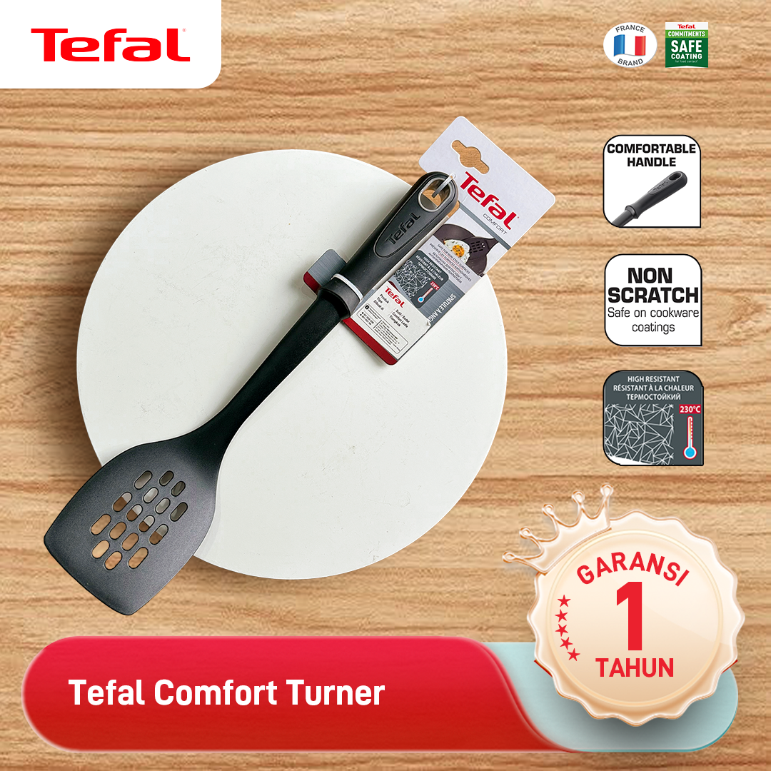 Sutil / Spatula Slotted Turner Comfort Nylon Tahan Panas