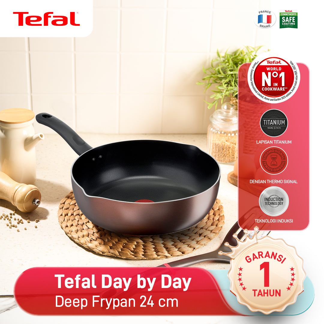 Day by Day Deep Frypan 24cm / Wajan Anti Lengket