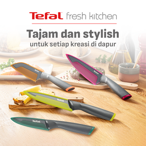 Tefal Fresh Knife / Pisau Dapur Professional Stainless Steel Serbaguna
