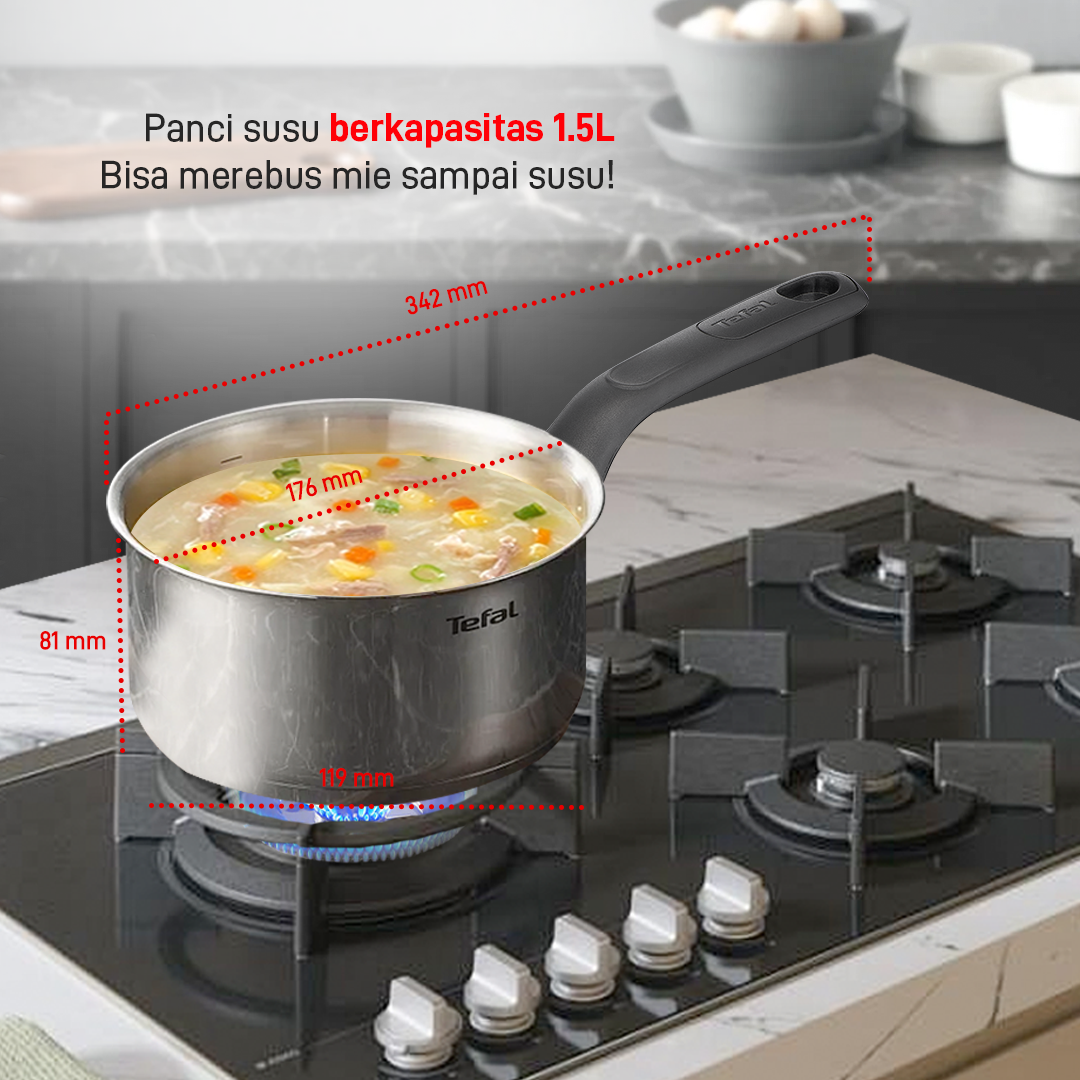 Saucepan / Panci Susu Stainless Steel 16cm