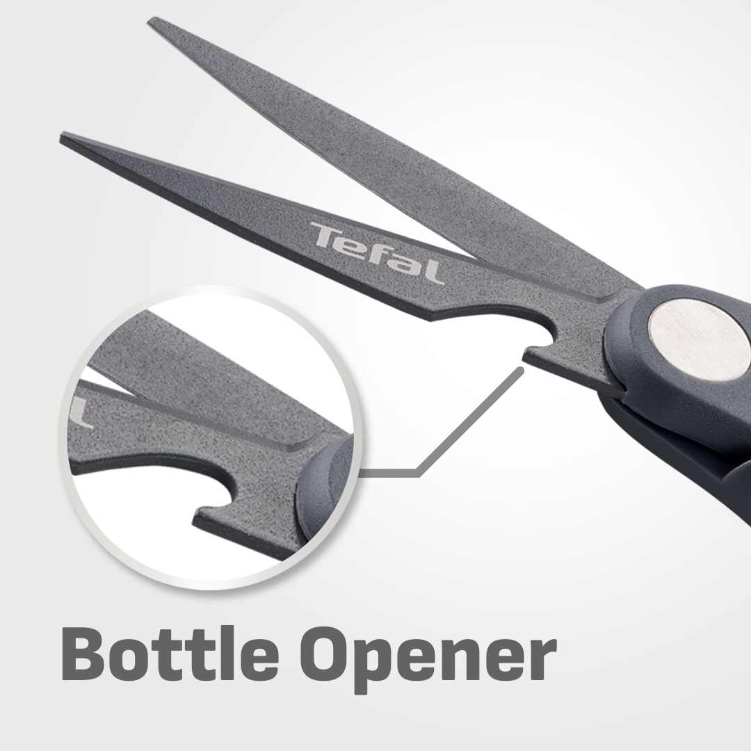 Tefal Gunting Dapur Professional Stainless Steel Serbaguna - Fresh Scissors MultiPurpose