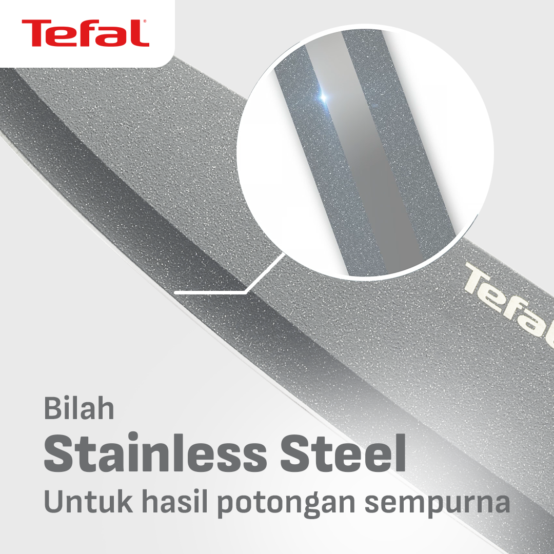 Tefal Fresh Knife / Pisau Dapur Professional Stainless Steel Serbaguna