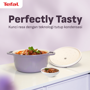 Tefal Panci Casserole Ceramic Air Stewpot 20 / 24 CM Anti Lengket