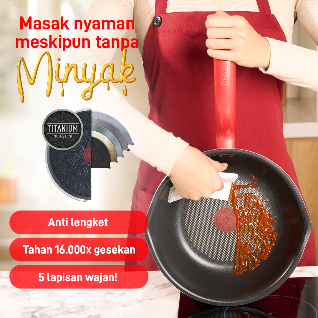 So Chef Deep Frypan 24cm / Wajan Induksi