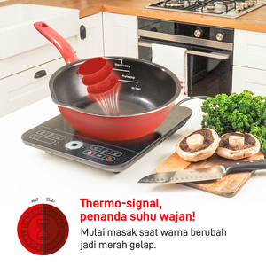So Chef Deep Frypan 24cm / Wajan Induksi
