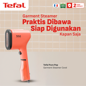 Pure Pop Garment Steamer Coral / Handheld Steamer / Setrika Uap