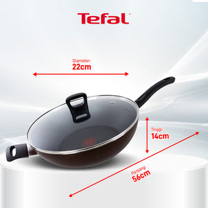 Day by Day Wokpan 32cm + Lid / Wajan Anti Lengket