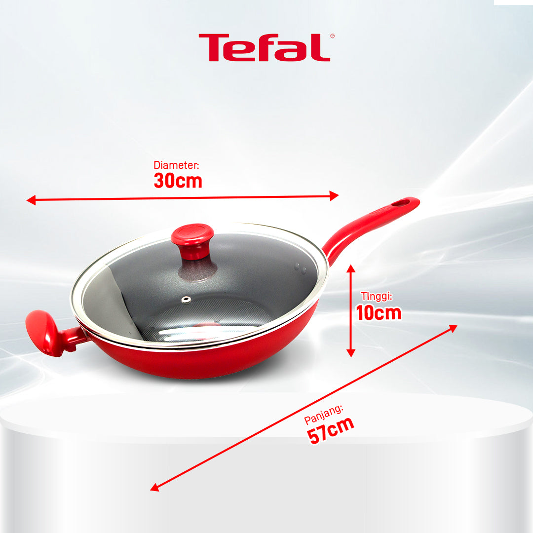 So Chef Wokpan 30cm + Tutup / Wajan Induksi