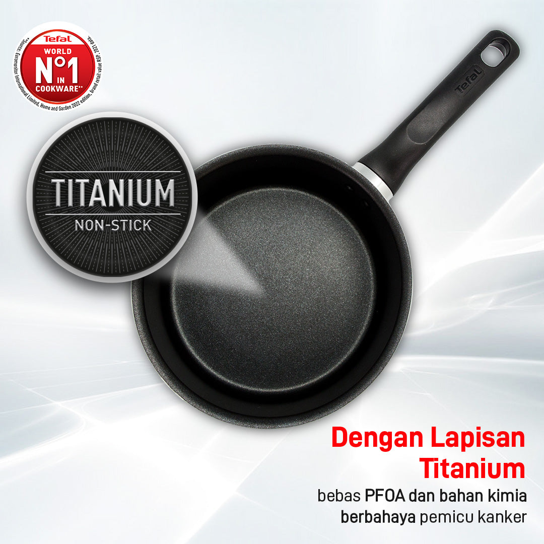 Everyday Cooking Saucepan 18cm + Lid / Panci Anti Lengket