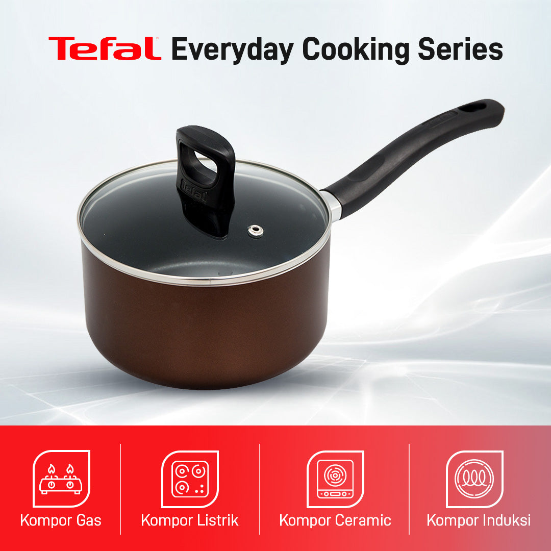 Day by Day Saucepan 18cm + Lid / Panci Anti Lengket