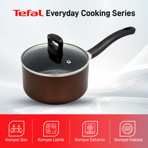 Day by Day Saucepan 18cm + Lid / Panci Anti Lengket