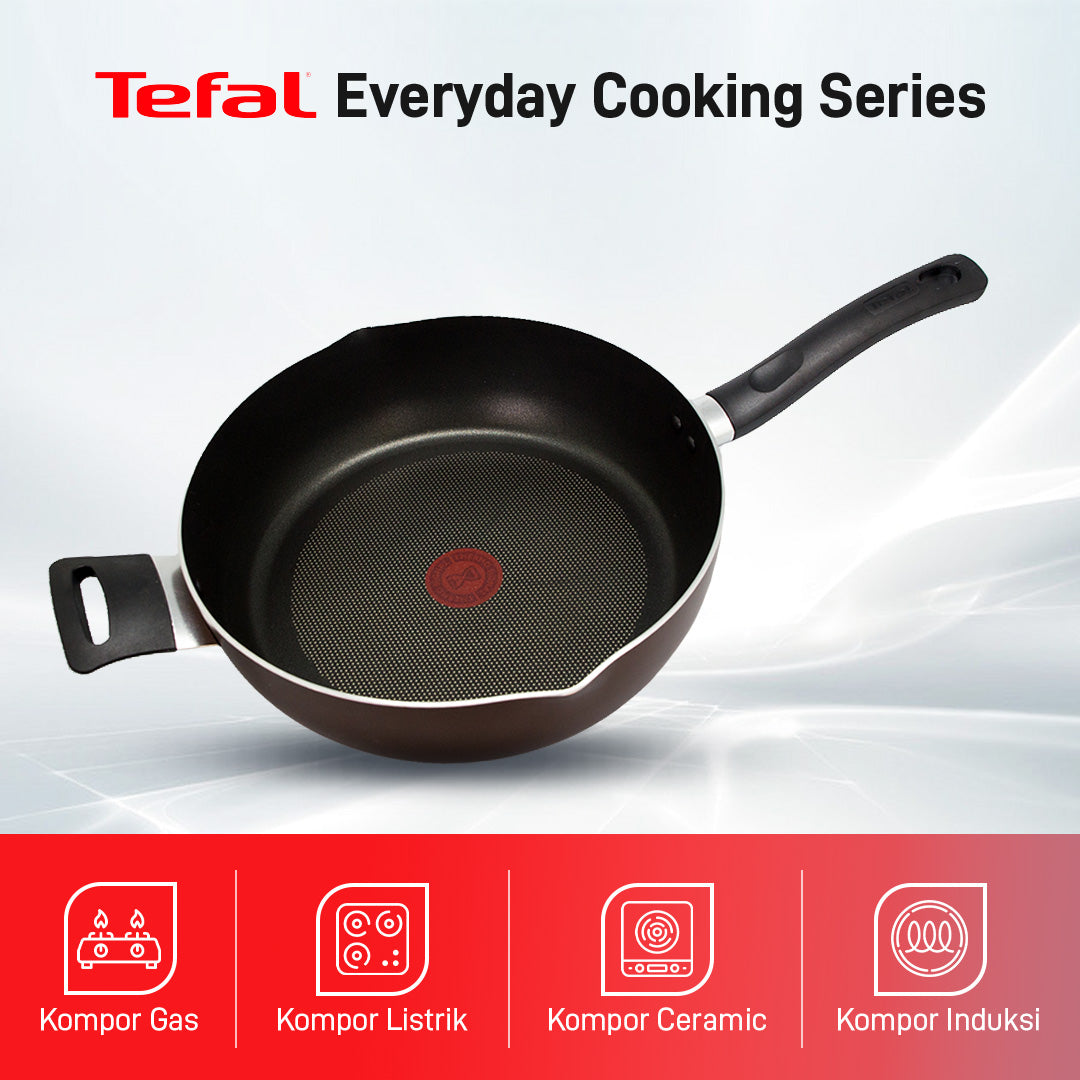 Day by Day Deep Frypan 28cm / Wajan Anti Lengket