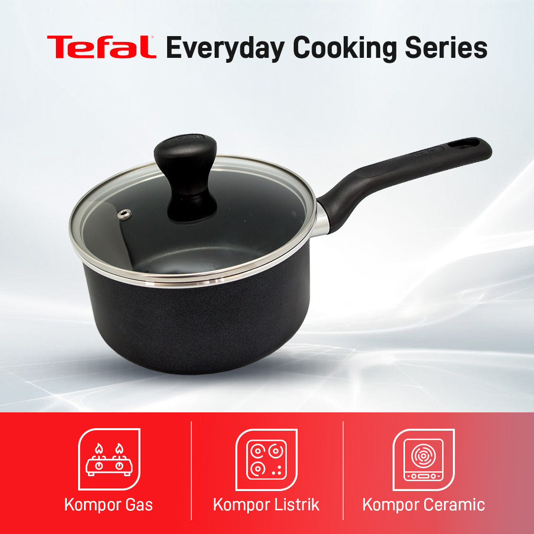 Everyday Cooking Saucepan 18cm + Lid / Panci Anti Lengket