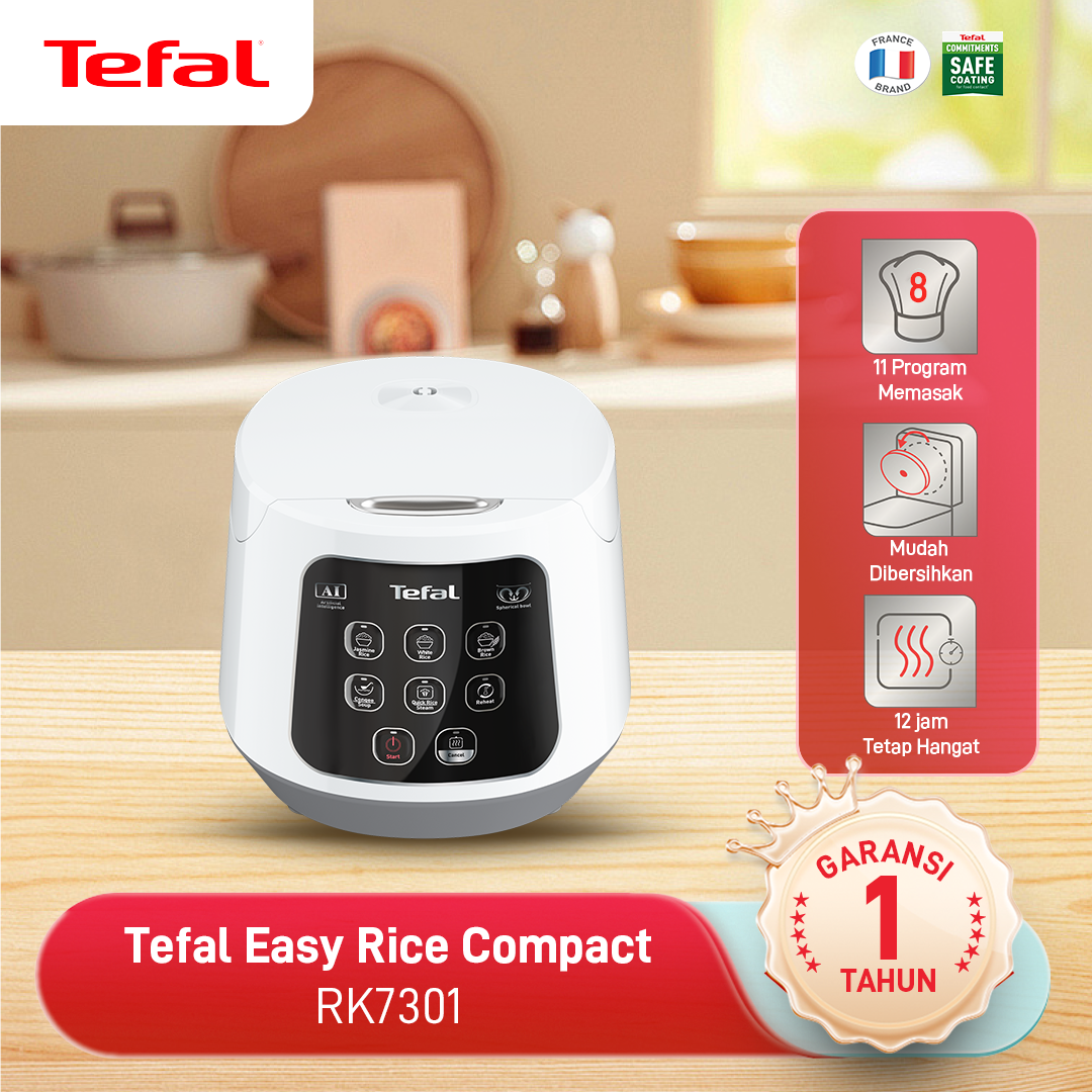 Rice Cooker Digital / RK7301 Compact - 1 Liter