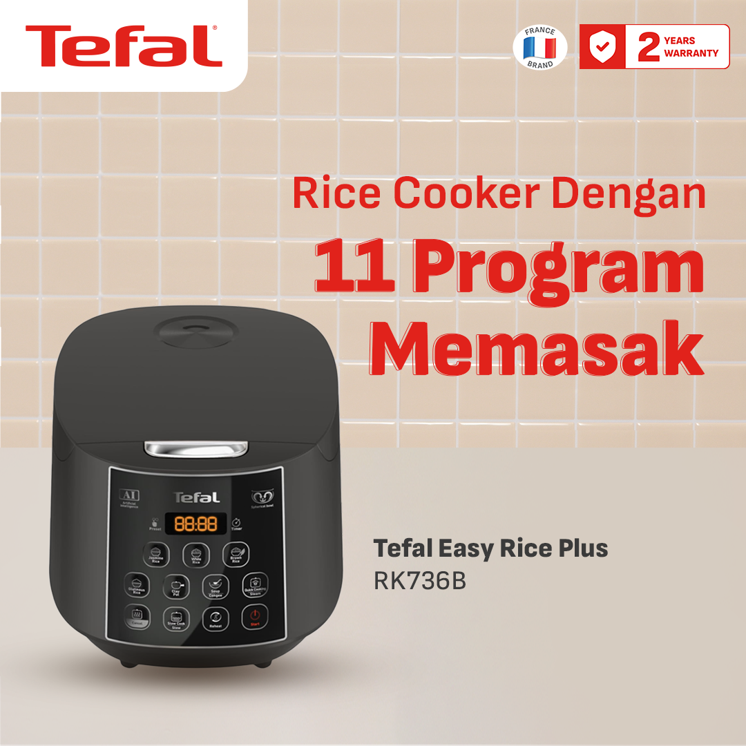 Tefal Rice Cooker Easy Rice Plus RK736B