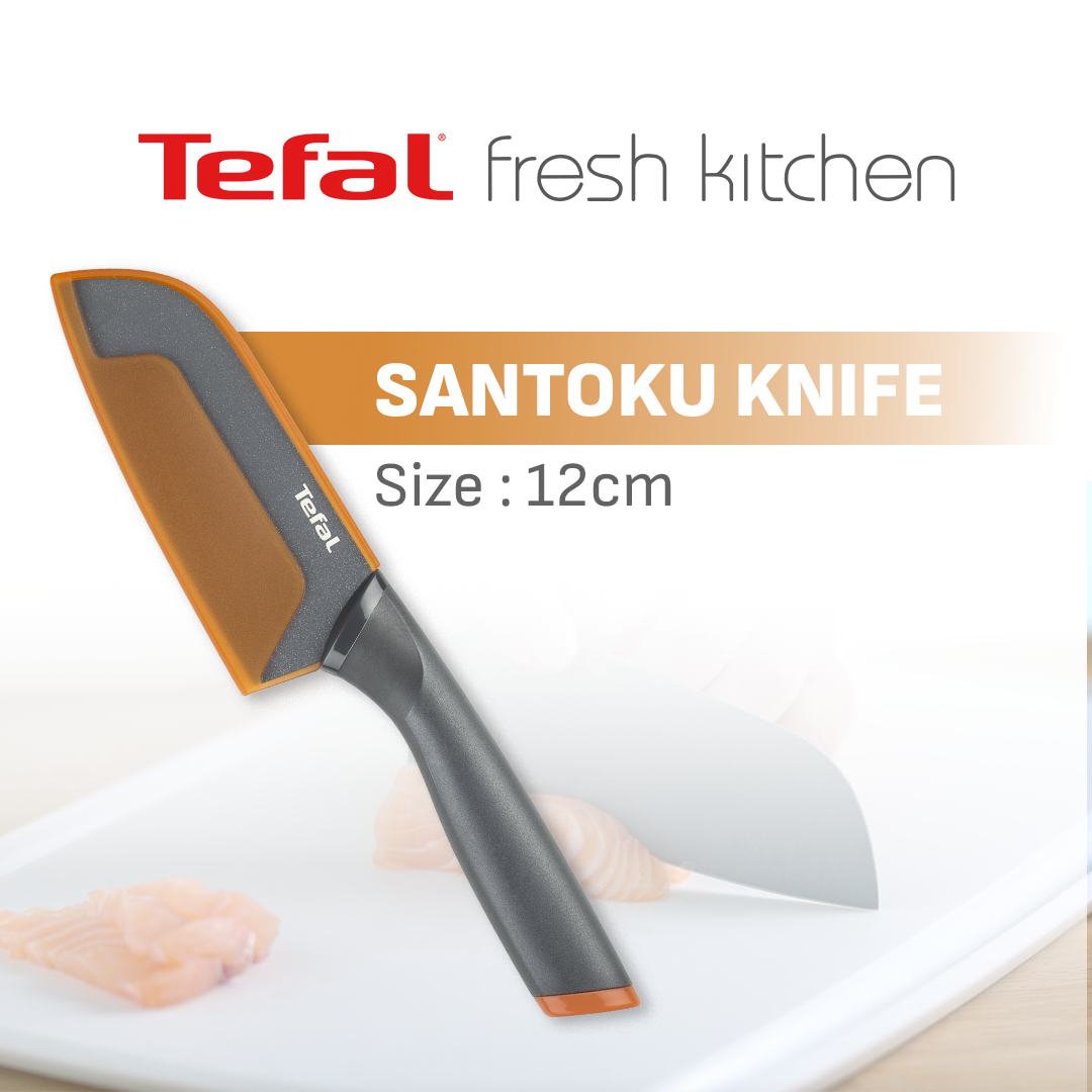 Tefal Fresh Knife / Pisau Dapur Professional Stainless Steel Serbaguna