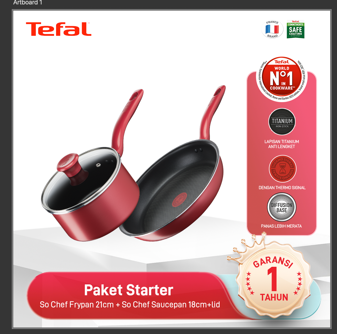 Tefal Paket Starter