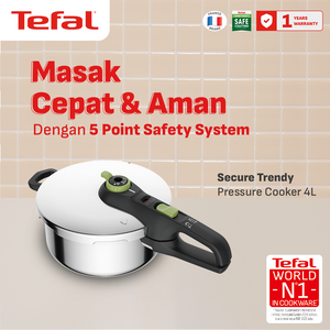 Panci Presto / Pressure Cooker Stainless Steel - 4 Liter