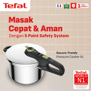 Panci Presto / Pressure Cooker Stainless Steel - 8 Liter