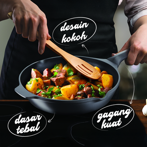 Tefal Robusto Titanium 3X – Wajan Anti Lengket Premium, Bisa Semua Kompor