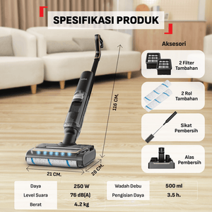 Tefal Floor Washer X-Clean 7 Vacuum Cleaner