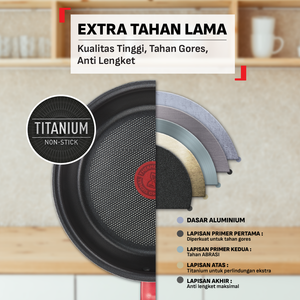 So Chef Deep Frypan 24cm / Wajan Induksi