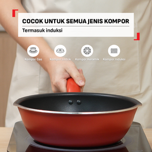So Chef Deep Frypan 24cm / Wajan Induksi