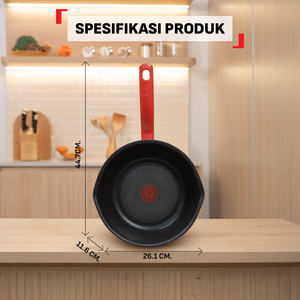 So Chef Deep Frypan 24cm / Wajan Induksi