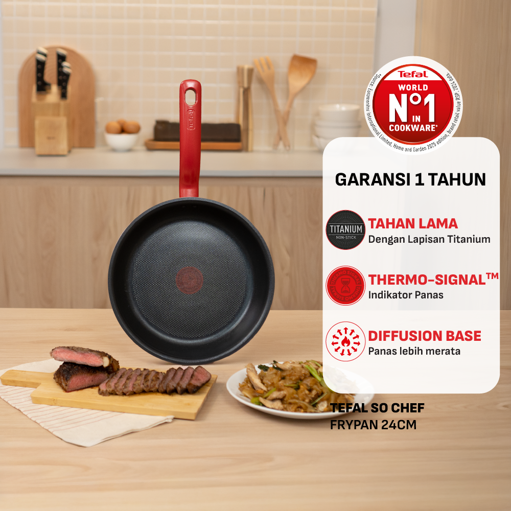 So Chef Frypan 24cm / Wajan Induksi
