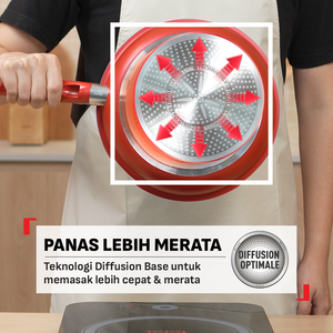 So Chef Frypan 24cm / Wajan Induksi
