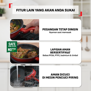 So Chef Frypan 24cm / Wajan Induksi