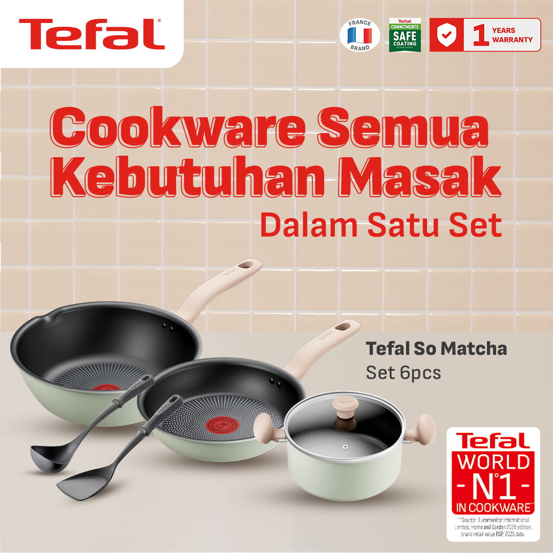 So Matcha Set Package 6pcs - Cookware Set Induksi Wajan Anti Lengket