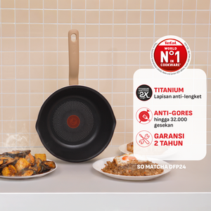So Matcha Deep Frypan 24cm / Wajan Induksi