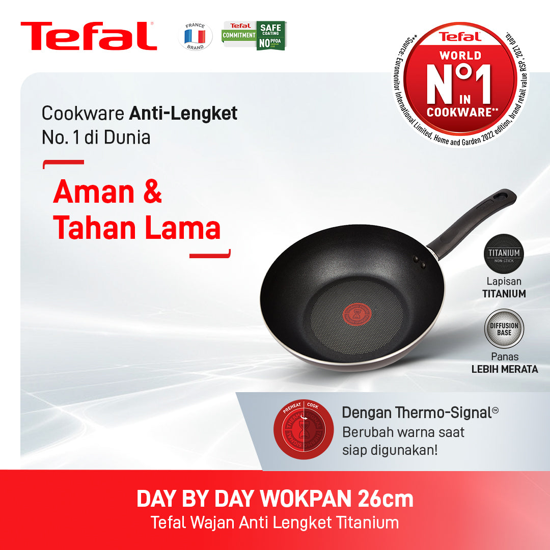 Day by Day Wokpan 26cm / Wajan Anti Lengket