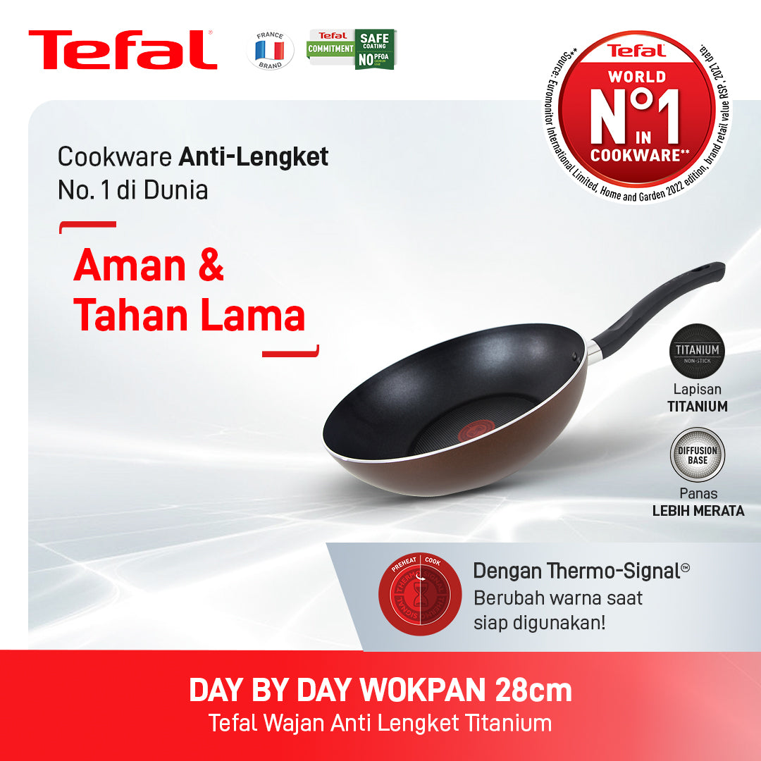 Day by Day Wokpan 28cm / Wajan Anti Lengket