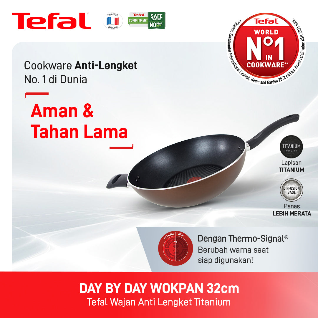Day by Day Wokpan 32cm / Wajan Anti Lengket