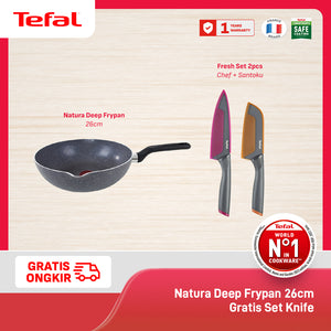 Natura Deep Frypan 26cm