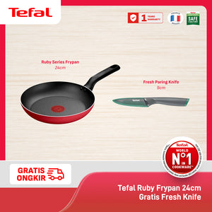 Ruby Frypan 24cm / Wajan Anti Lengket