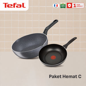 Tefal Wajan Penggorengan Anti Lengket Bundling Paket Hemat
