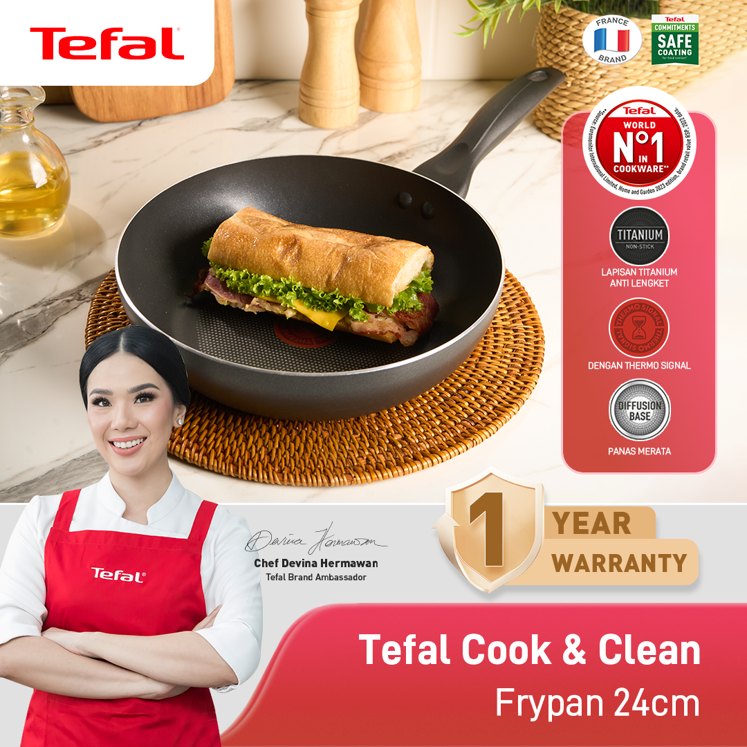 Cook & Clean Frypan 24cm