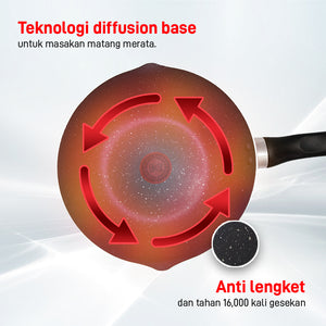 Natura Deep Frypan 24cm